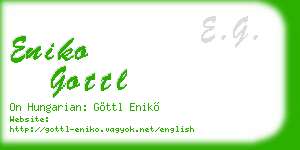 eniko gottl business card
